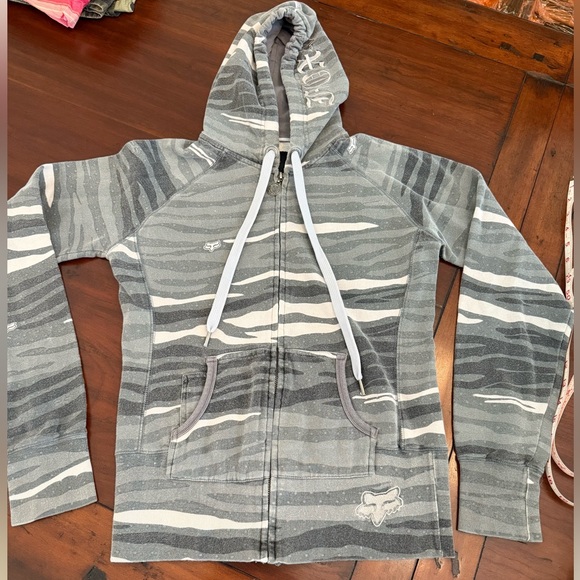 Fox Tops - Fox zip up hoodie